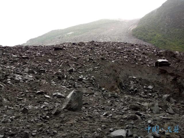 四川茂縣山體垮塌